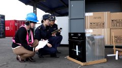 第137届广交会首批进境展品成功入境